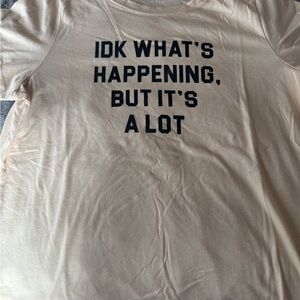 Torrid Beige Classic Fit Tee